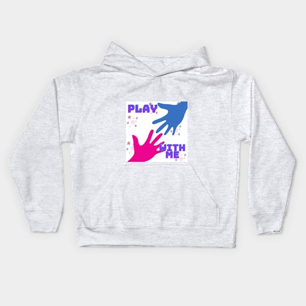 play with me Kids Hoodie by artscat